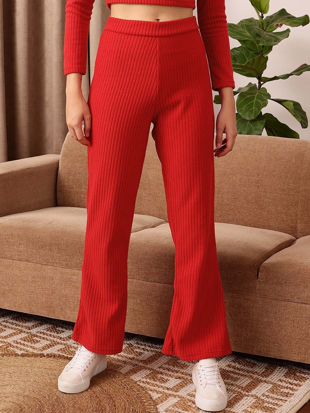 STREET 9 BASICS Women Relaxed Bootcut Trousers