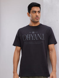 HRX by Hrithik Roshan Printed Pure Cotton Yoga T-shirt