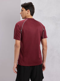 HRX by Hrithik Roshan Brand Logo Print Rapid-Dry Training T-shirt