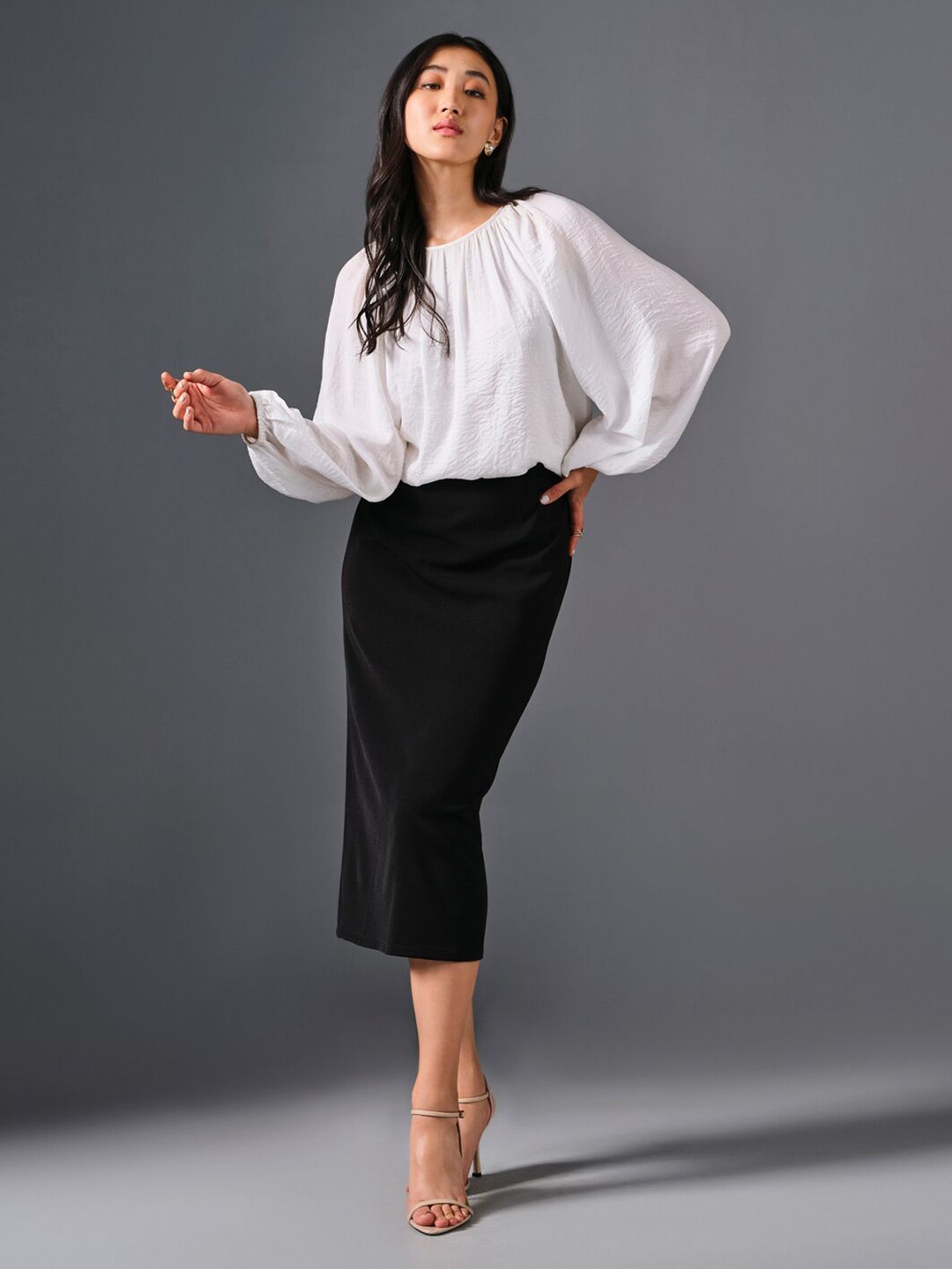 AND Flared Sleeve Top