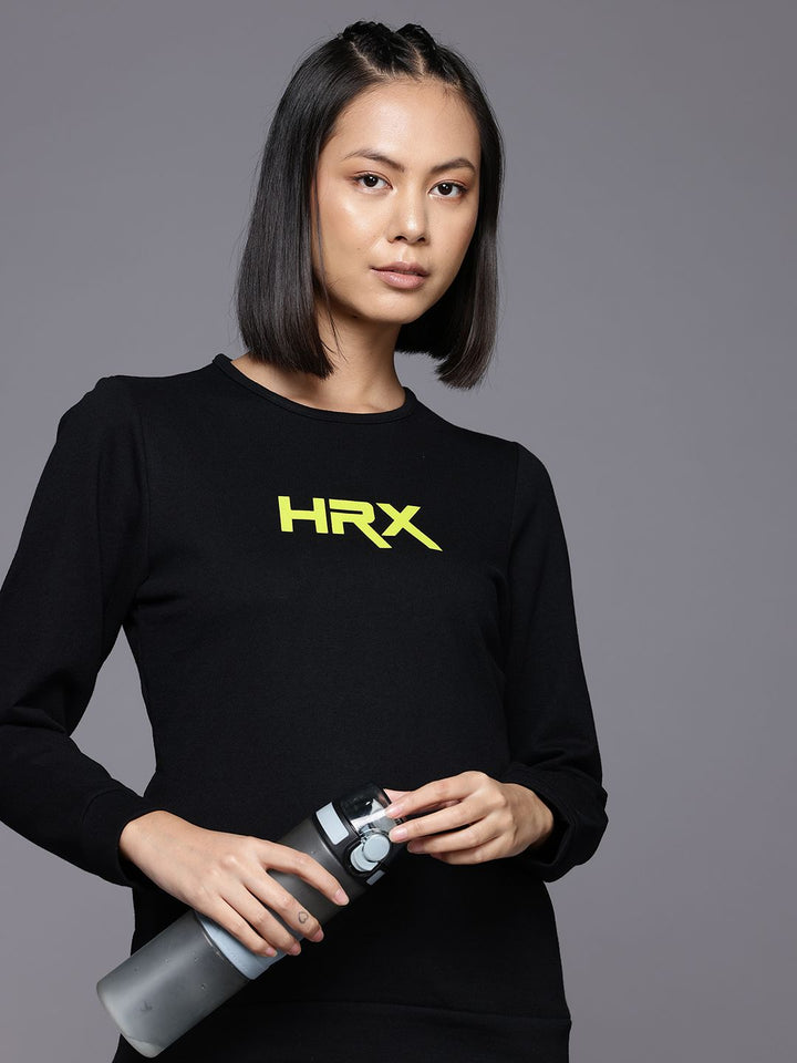 HRX by Hrithik Roshan Printed Training Sweatshirt