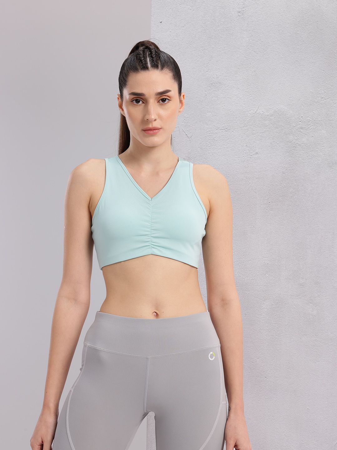 HRX by Hrithik Roshan Full Coverage Solid Yoga Bra