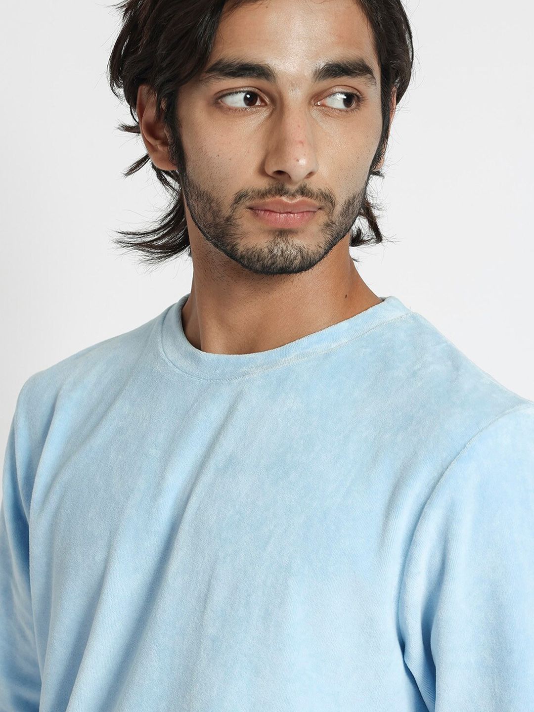 RARE RABBIT Men Dube Round Neck Sweatshirt