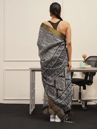 Tikhi Imli Polycotton Printed Ready to Wear Saree