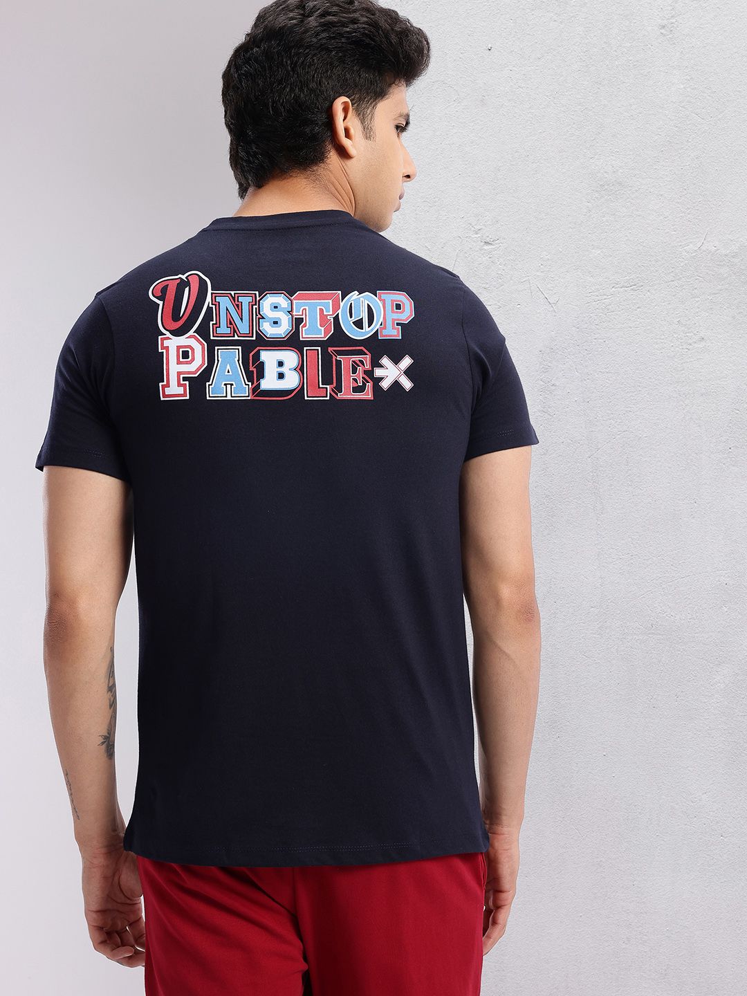 HRX by Hrithik Roshan Typography Printed T-shirt