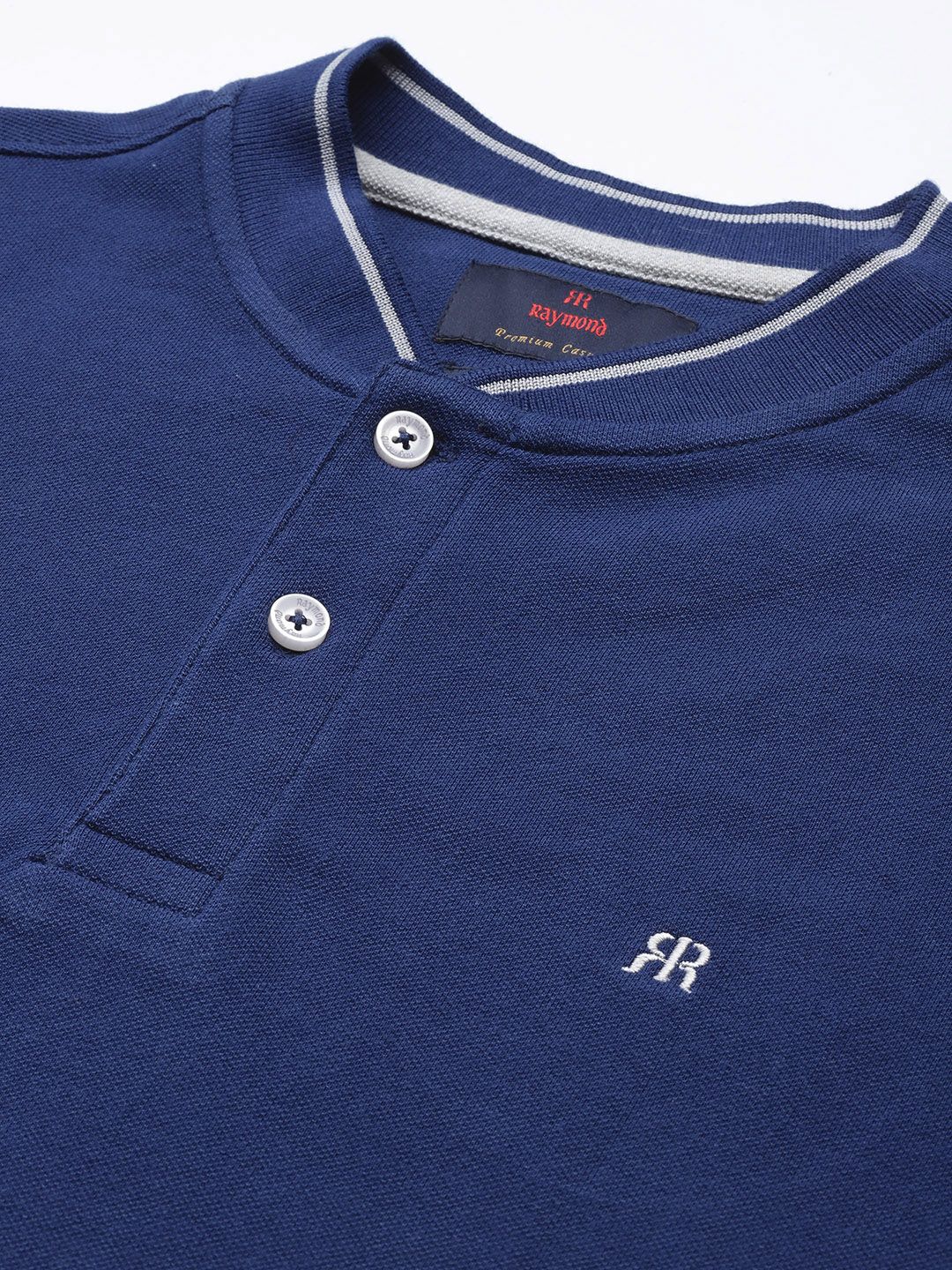 Raymond Henley Neck Pure Cotton Modern Fit T-shirt