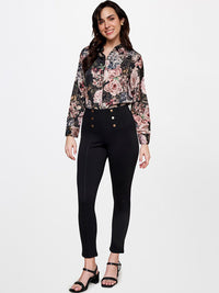 AND Women Tapered Fit Mid-Rise Trousers