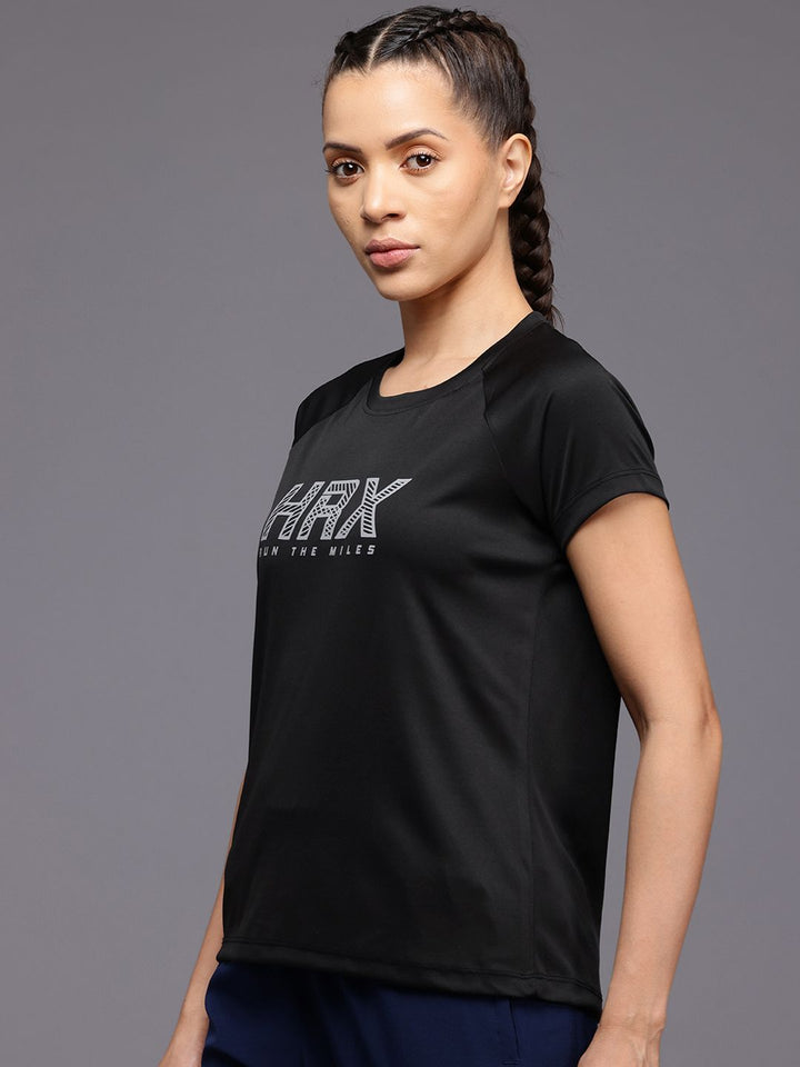 HRX by Hrithik Roshan Rapid Dry Printed Running T-Shirt