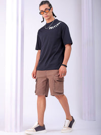 The Indian Garage Co Men Relaxed Fit Cargo Shorts