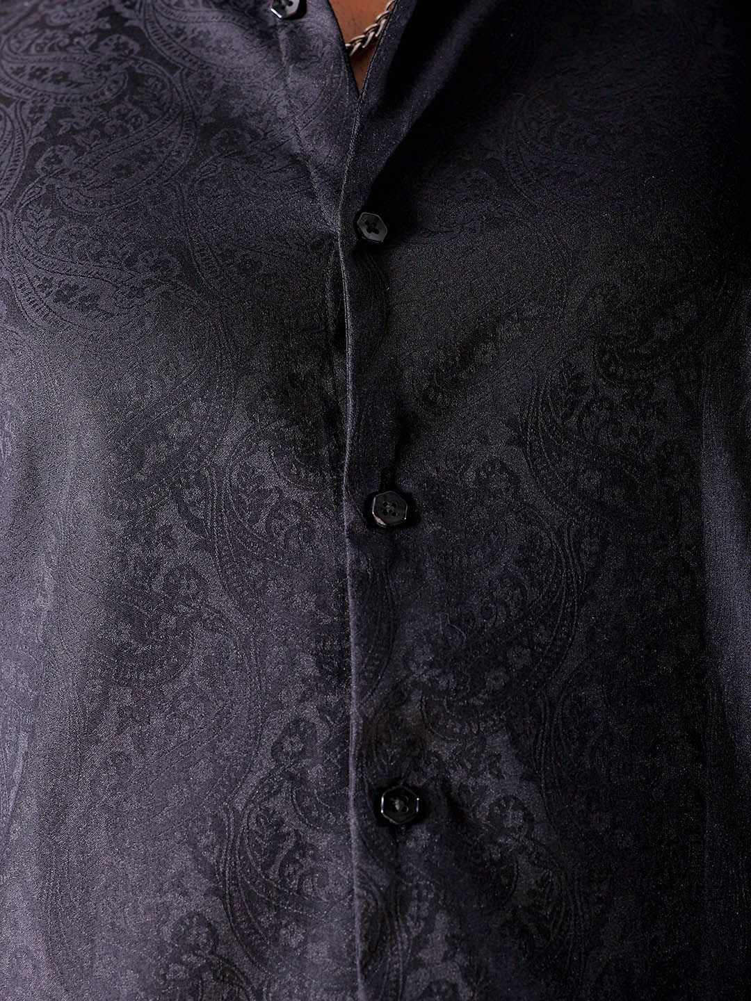 The Indian Garage Co Men Slim Fit Opaque Party Shirt