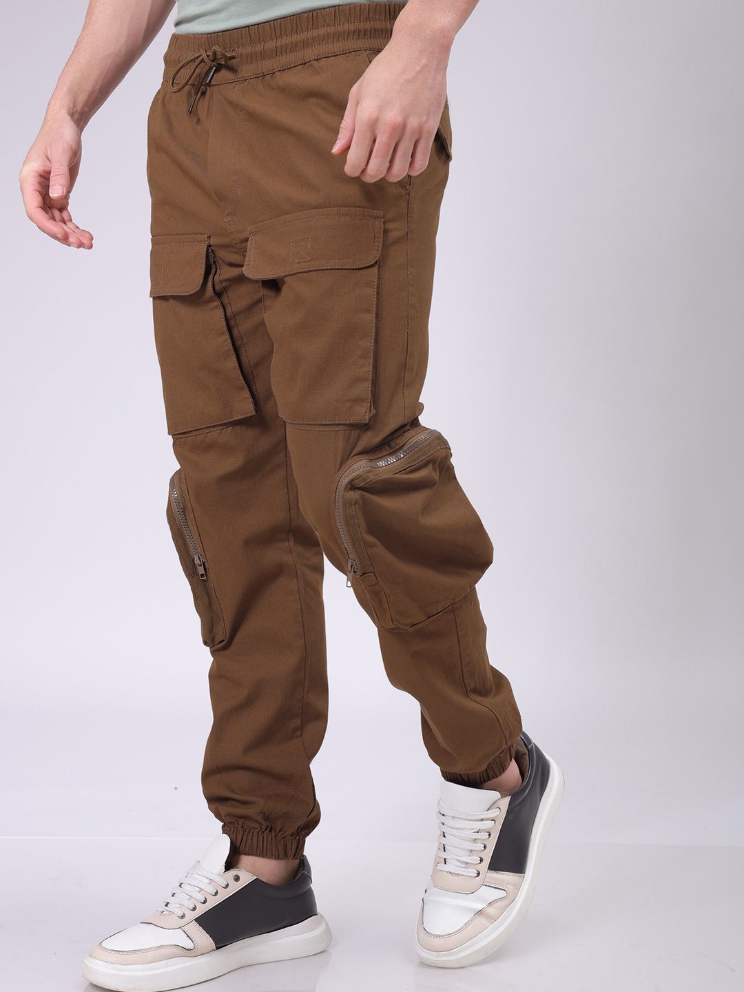 The Indian Garage Co Men Cargos Trousers