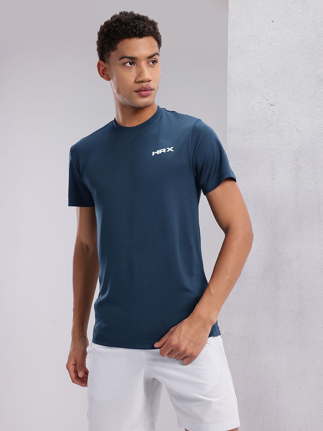 HRX by Hrithik Roshan Couple Collection Typography Printed Rapid Dry Running T-shirt