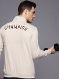 HRX by Hrithik Roshan Mock Collar Typography Printed Training Sweatshirt