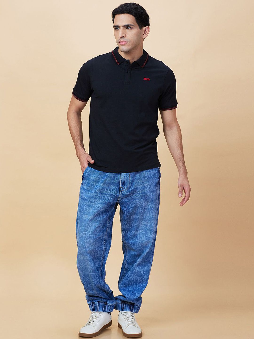 Being Human Men Heavy Fade Jeans
