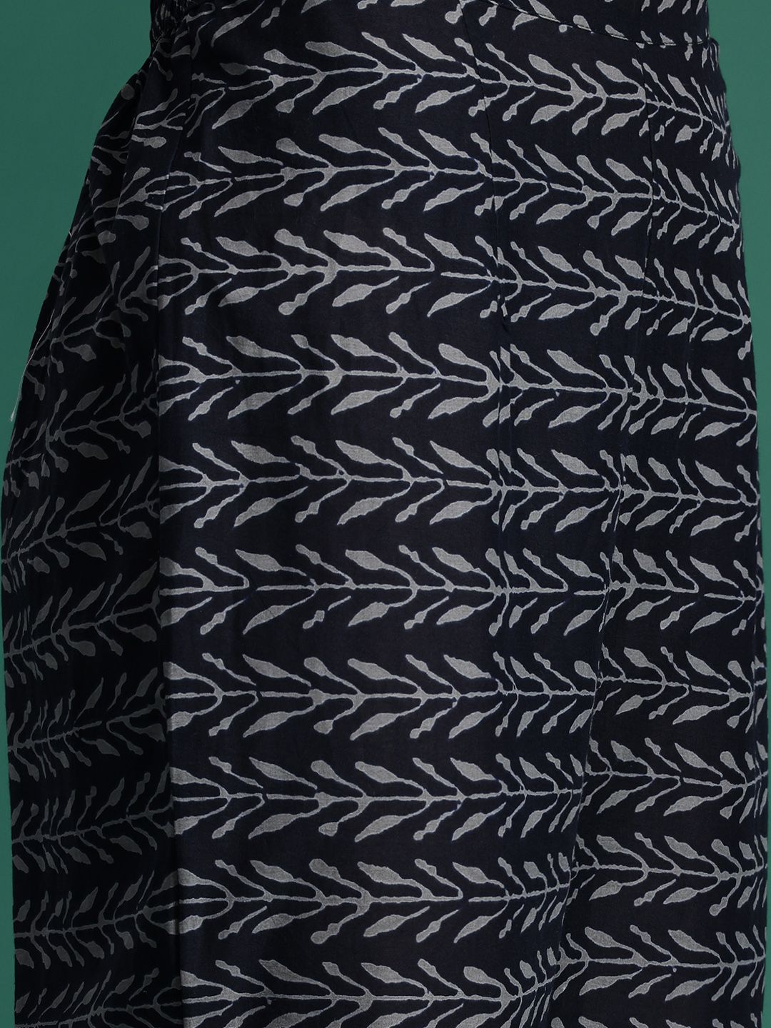 Indo Era Women Ethnic Motifs Printed Regular Pure Cotton Kurta with Trousers & With Dupatta