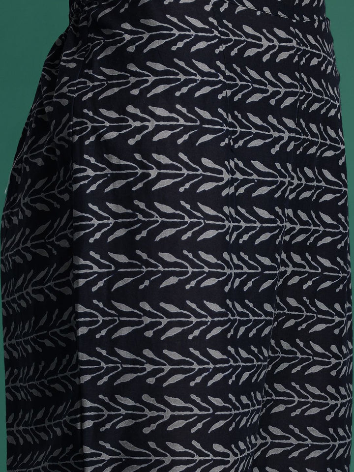 Indo Era Women Ethnic Motifs Printed Regular Pure Cotton Kurta with Trousers & With Dupatta