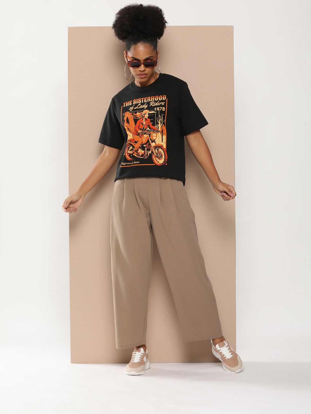 Difference of Opinion Women Graphic Printed T-shirt