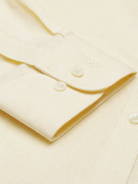 Park Avenue Pure Cotton Self Design Textured Slim Fit Opaque Formal Shirt