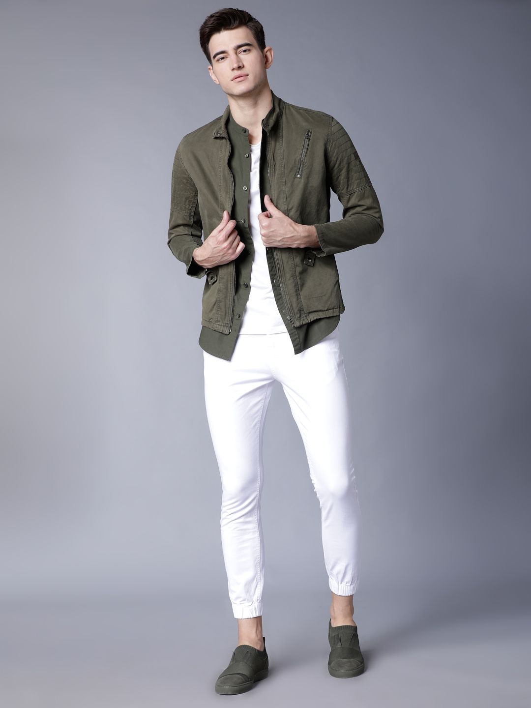 HIGHLANDER Men Slim Fit Joggers Trouser