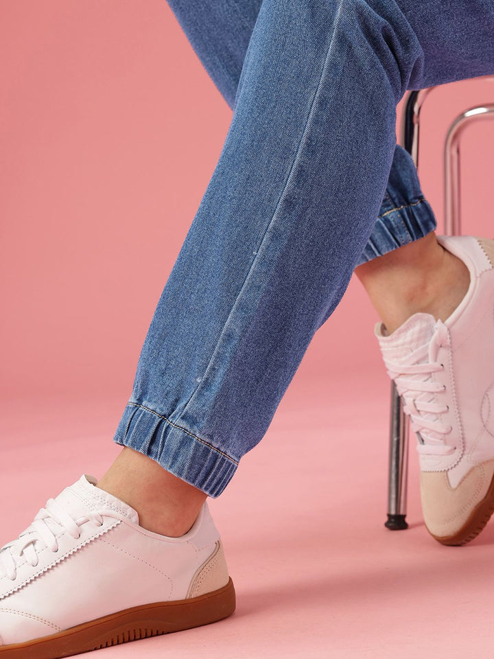DressBerry Women Jogger High-Rise Stretchable Jeans