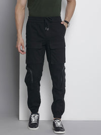 The Indian Garage Co Men Cotton Cargos Trousers