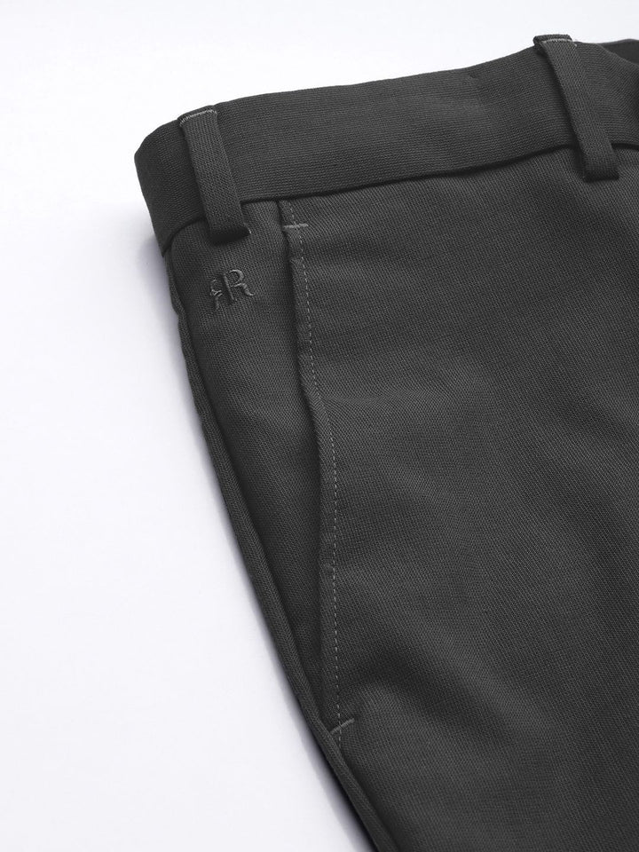 Raymond Men Mid-Rise Slim Fit Formal Trousers