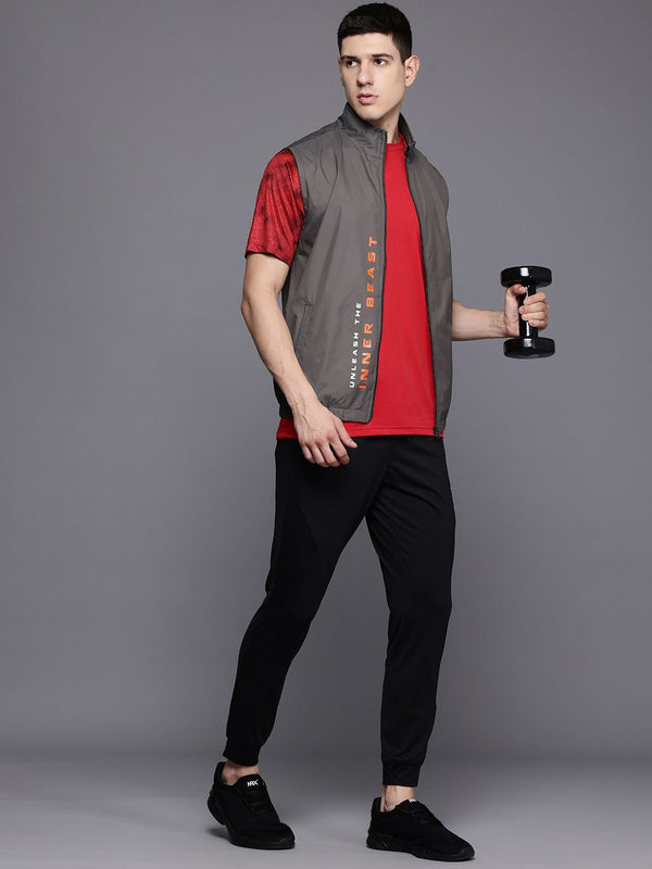 HRX by Hrithik Roshan Printed Rapid-Dry Training Tailored Jacket