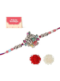 Voylla ilahi radha krishna thread rakhi