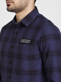 SPYKAR Classic Tartan Checked Casual Cotton Shirt