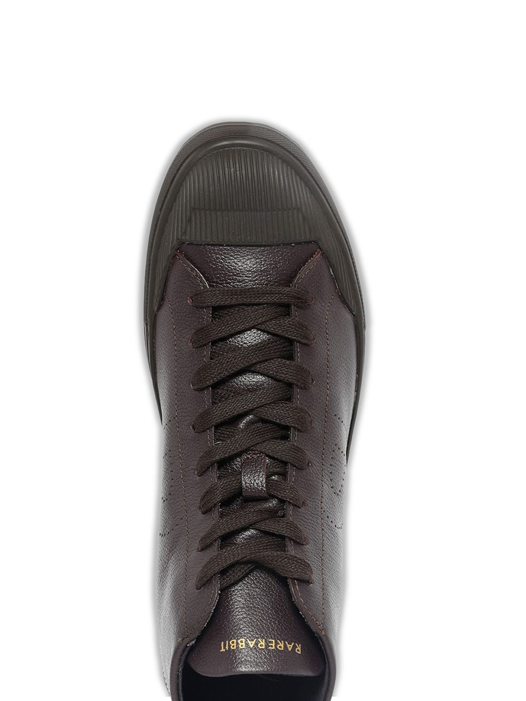 RARE RABBIT Men Sauron Hi Pro Leather Sneakers