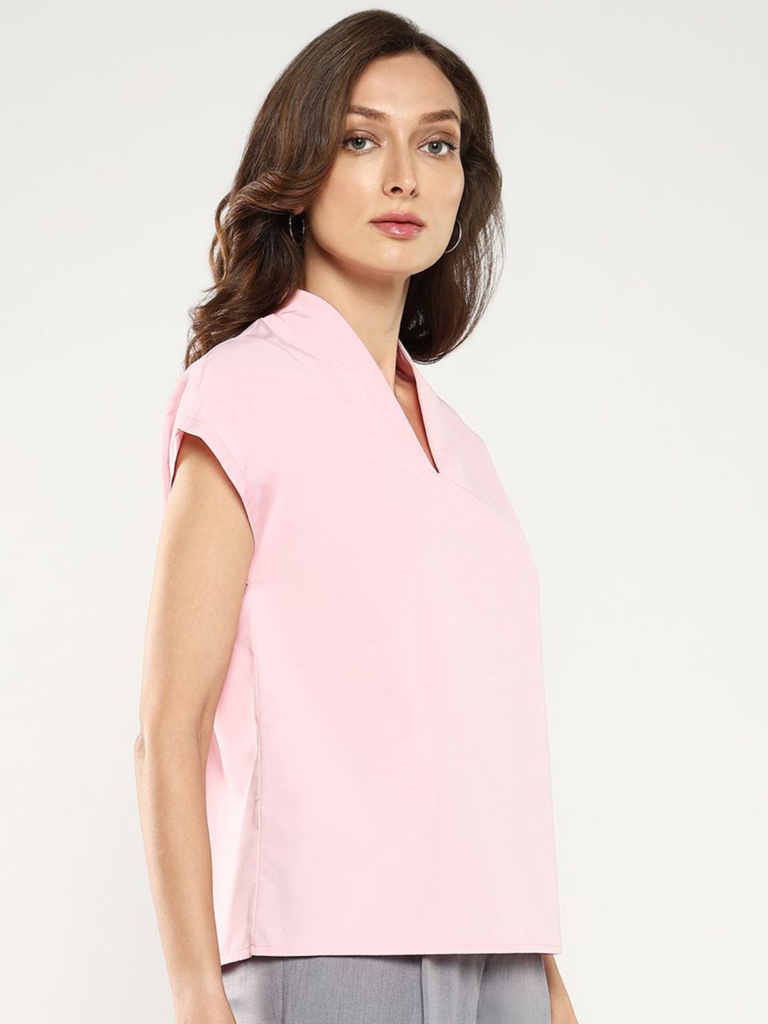 RAREISM Cowl Neck Extended Sleeves Top