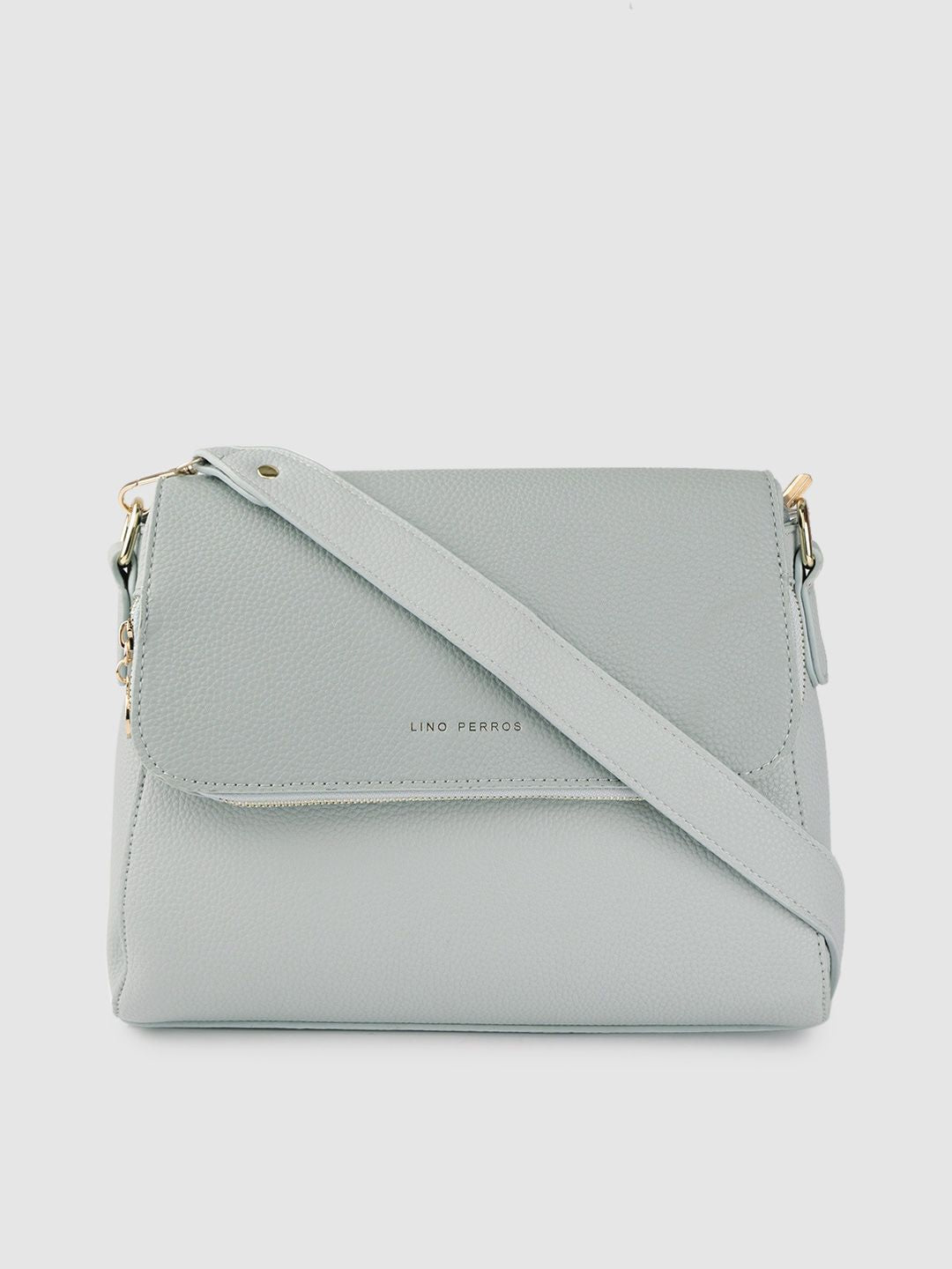 Lino Perros Women Blue Solid Sling Bag