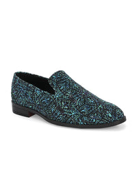 House of Pataudi Men Embroidered Casual Mojaris