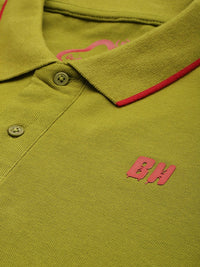 Being Human Polo Collar Pure Cotton T-shirt