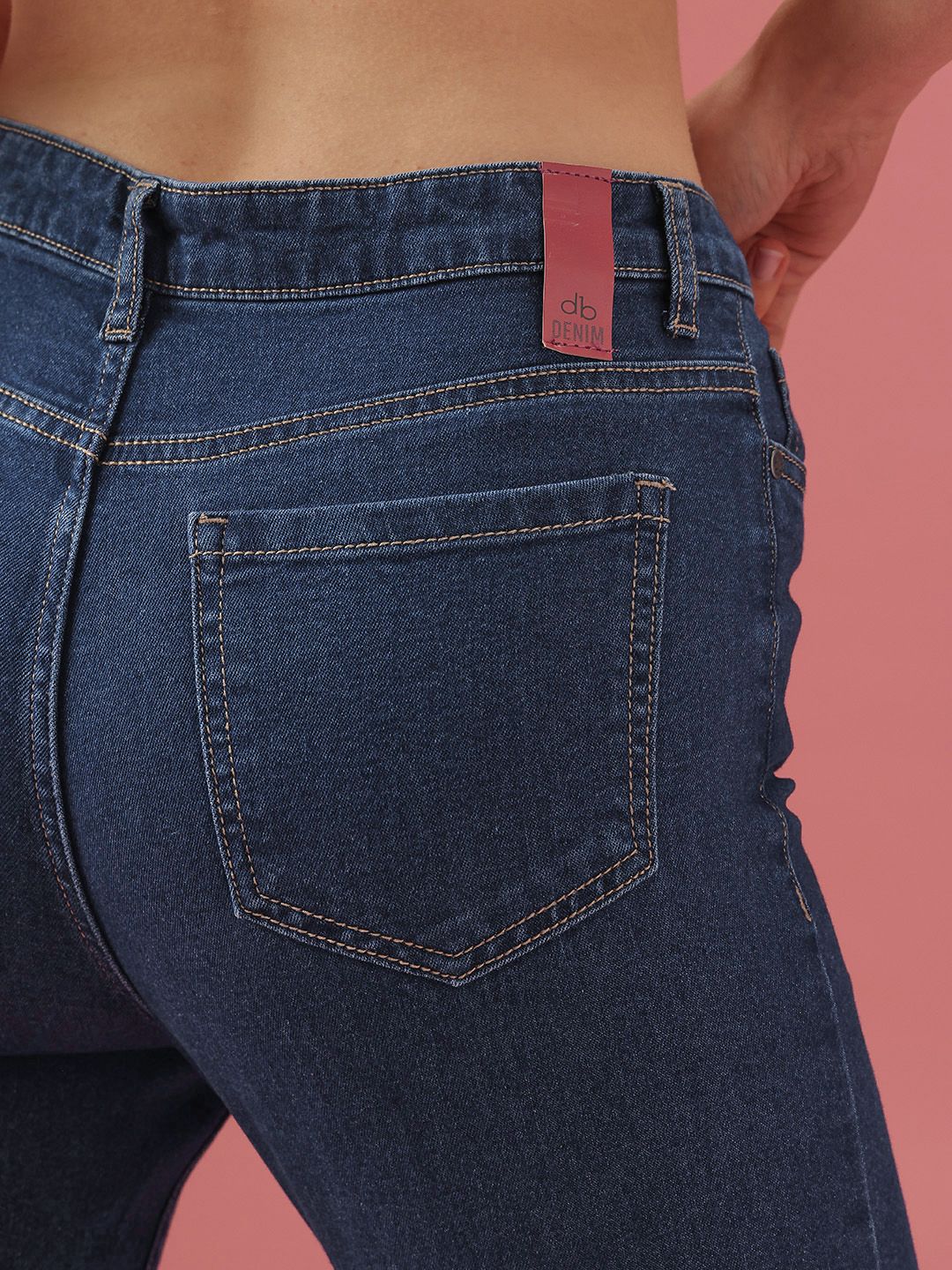 DressBerry Women Skinny Fit High-Rise Light Fade Stretchable Jeans