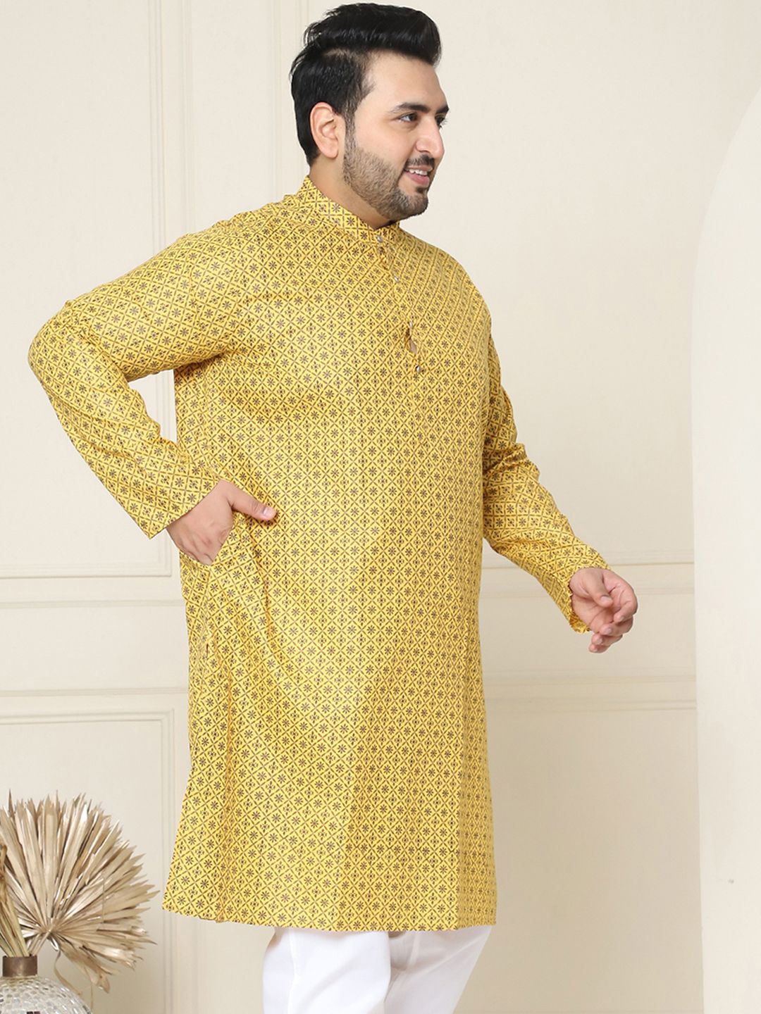 SOJANYA PLUS Ethnic Motifs Printed Kurta