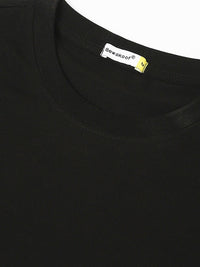 Bewakoof Men Black Batman Printed Pure Cotton T-shirt