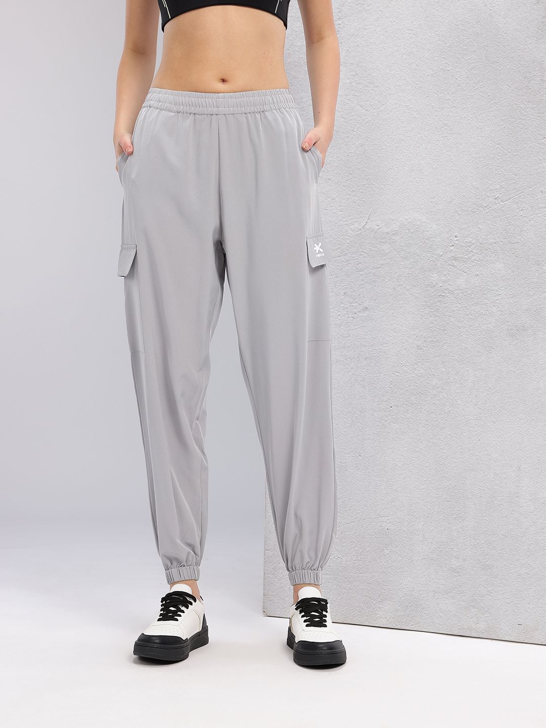 HRX by Hrithik Roshan Women Rapid-Dry Training Cargo Joggers