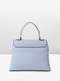 all about you Geometric Structured Satchel