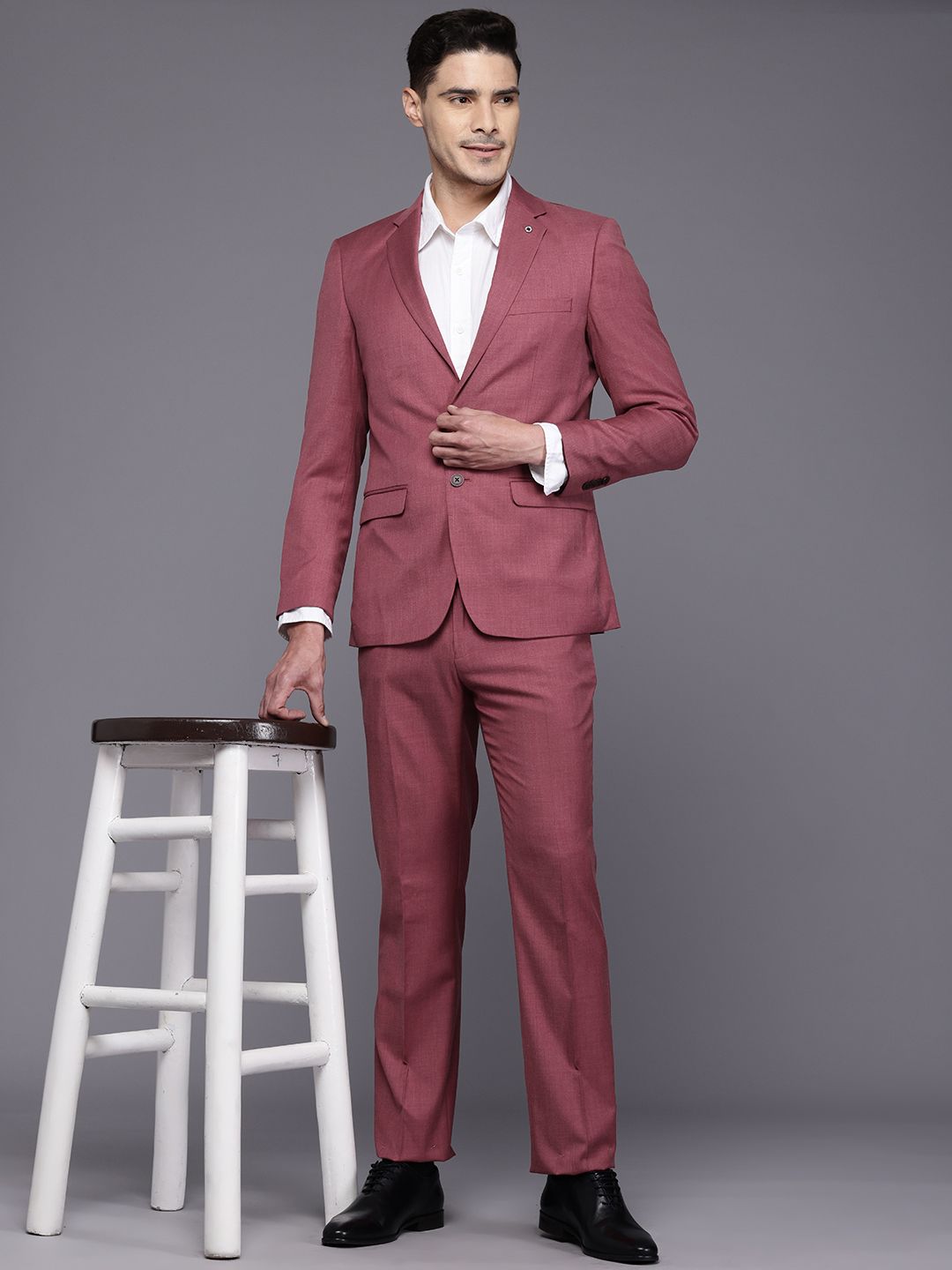 Raymond Single-Breasted Contemporary Fit 2-Piece Formal Suit