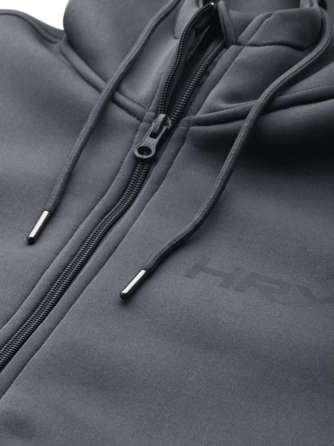 HRX by Hrithik Roshan Reflective Strip Rapid-Dry Hooded Training Jacket