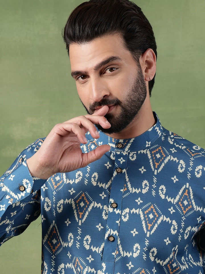 Anouk Men Ethnic Motifs Printed Kurta