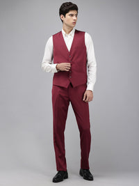 Park Avenue Single Breasted Slim Fit 3-Piece Formal Suit