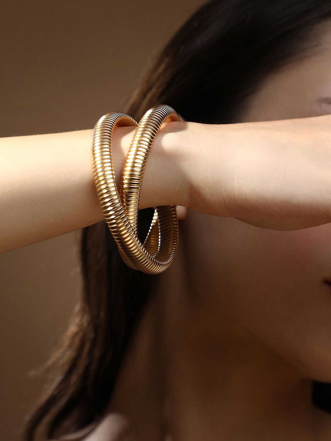 Gelang Sohi Wanita berlapis emas berlapis gelang
