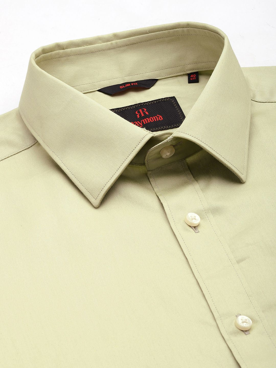 Raymond Pure Cotton Slim Fit Opaque Formal Shirt