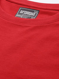Difference of Opinion Men Pure Cotton T-shirt
