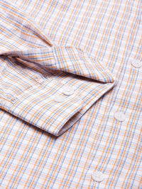 Park Avenue Slim Fit Pure Cotton Checked Casual Shirt