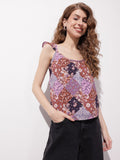 DressBerry Bandana Babe Printed Top