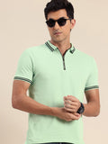 Being Human Polo Collar Pure Cotton T-shirt