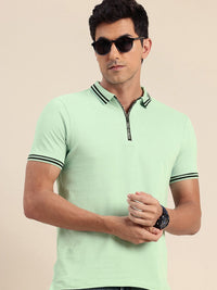 Being Human Polo Collar Pure Cotton T-shirt